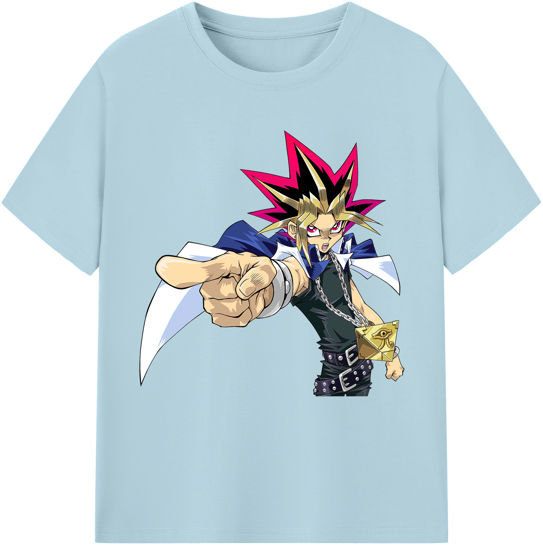 （画像用） 遊☆戯☆王 Yu-Gi-Oh! 綿100％半袖Tシャツ（フロントプリント）